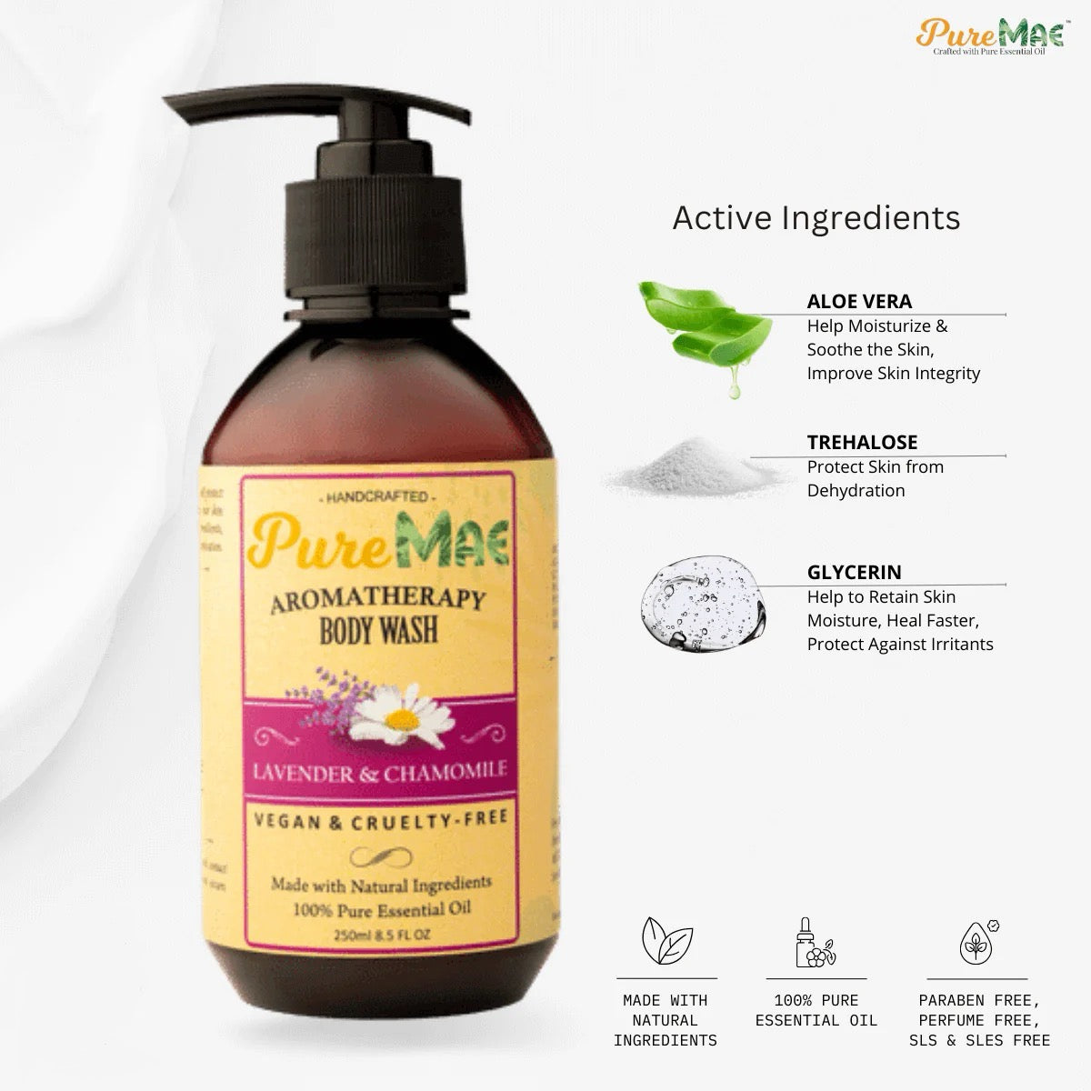 Lavender & Chamomile Body Wash