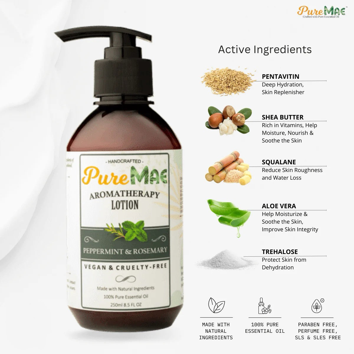 Peppermint & Rosemary Lotion